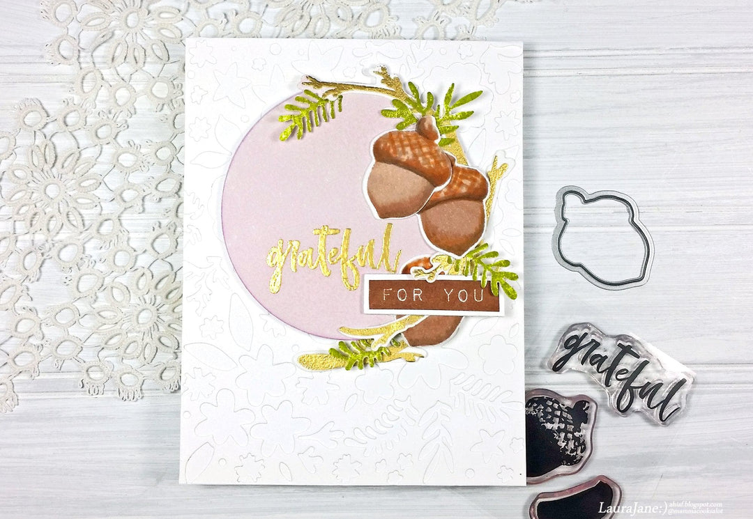 Altenew Stamp & Die Bundle Grateful Stamp & Die Bundle