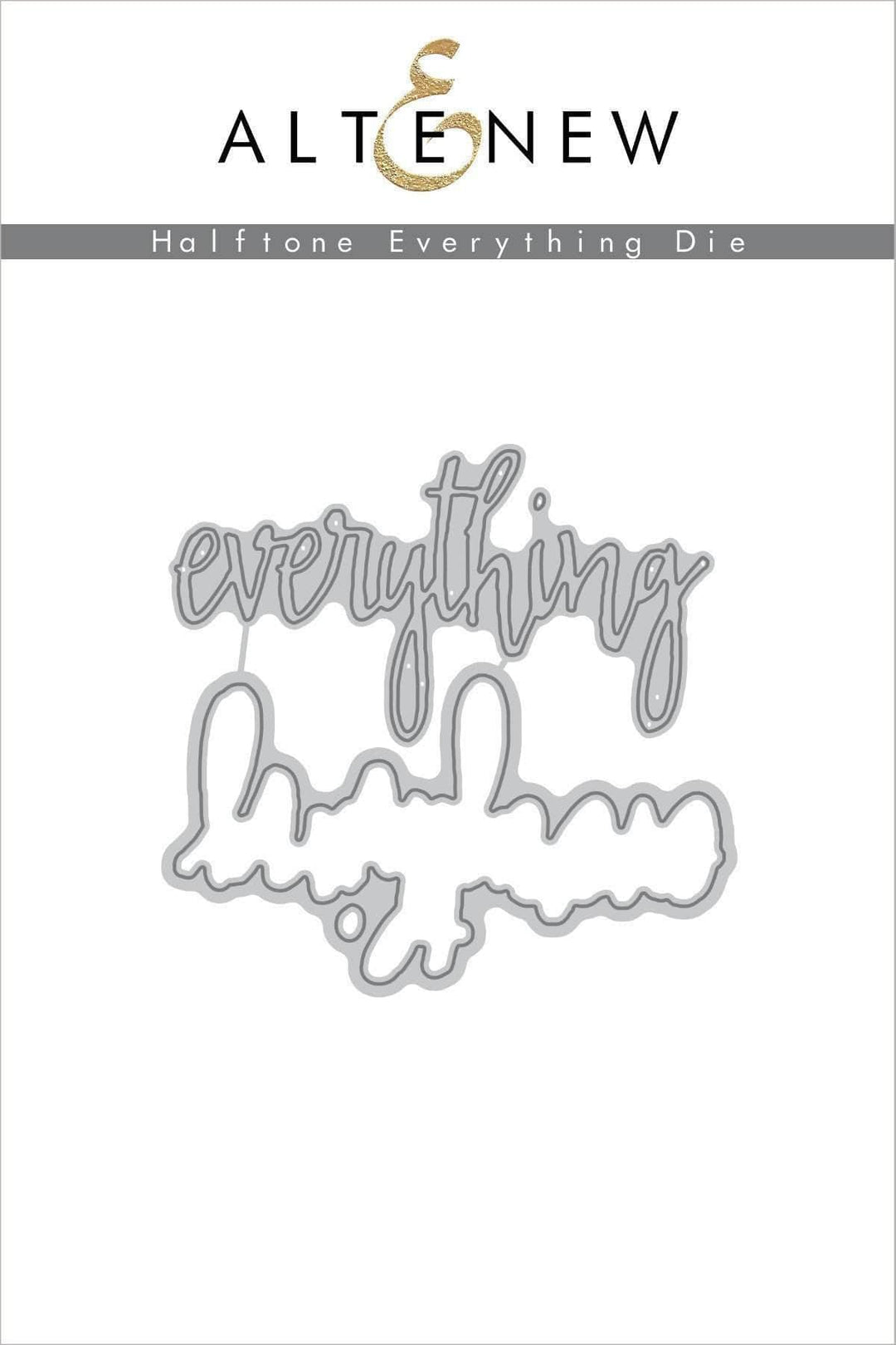 Altenew Stamp & Die Bundle Halftone Everything Stamp & Die Bundle