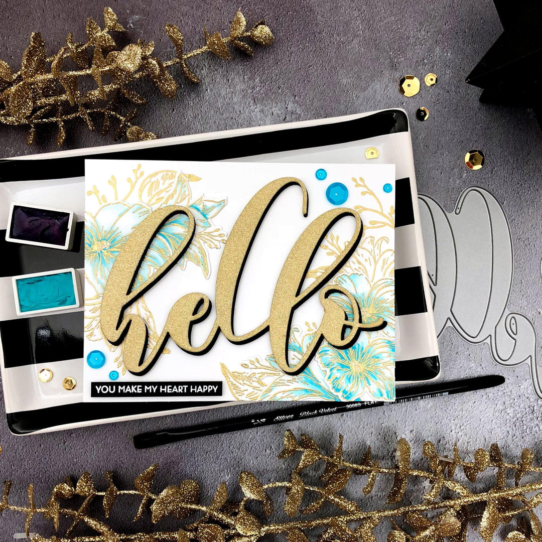Altenew Stamp & Die Bundle Happy Heart Stamp & Die Bundle