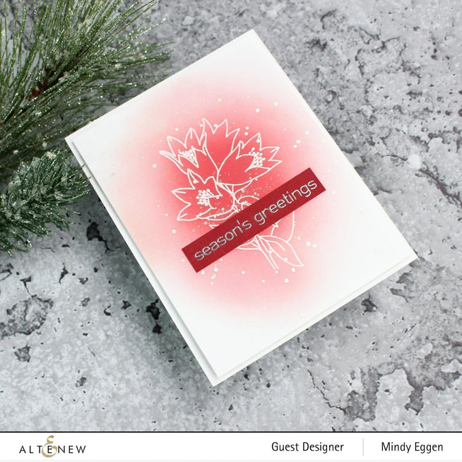 Altenew Stamp & Die Bundle Happy Pomegranates Stamp & Die Bundle