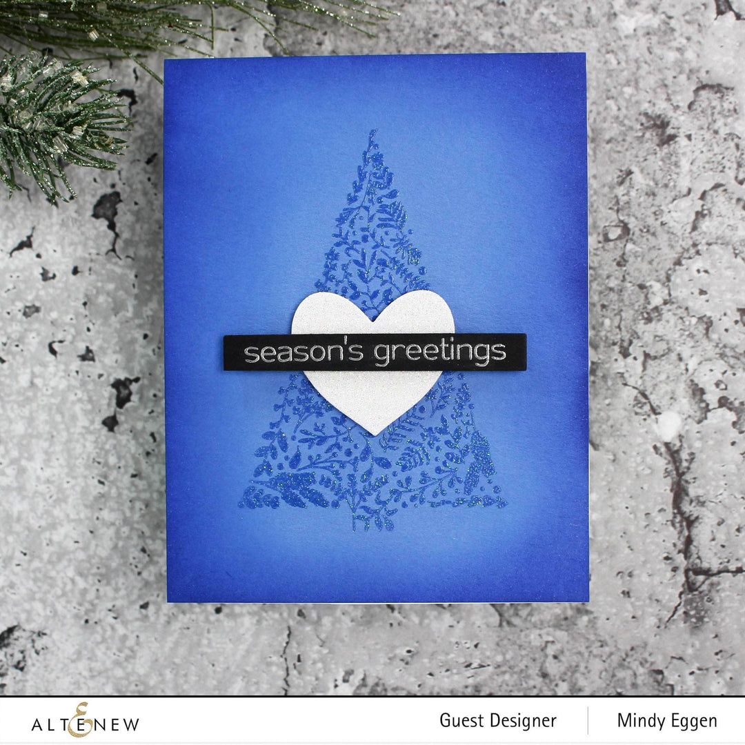 Altenew Stamp & Die Bundle Z - Holiday Friendship Coordinating Stamp & Die Bundle