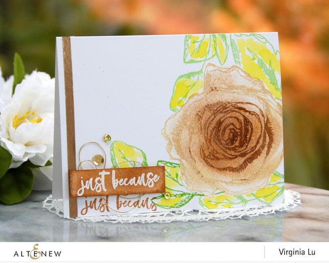 Altenew Stamp & Die Bundle Inked Rose Stamp & Die Bundle