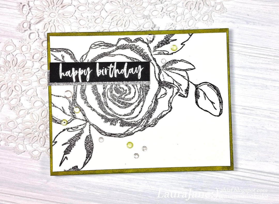 Altenew Stamp & Die Bundle Inked Rose Stamp & Die Bundle