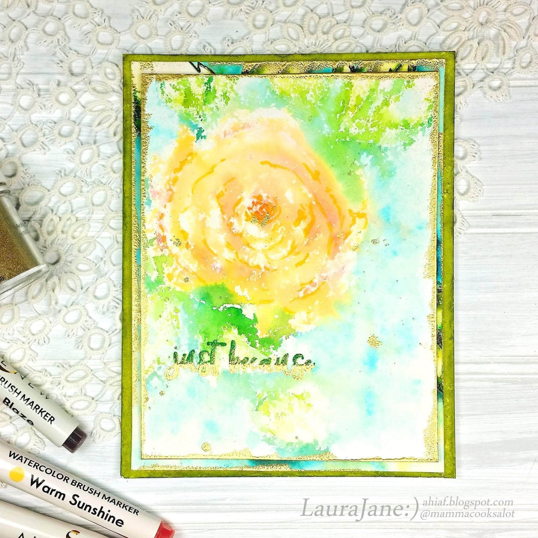 Altenew Stamp & Die Bundle Inked Rose Stamp & Die Bundle