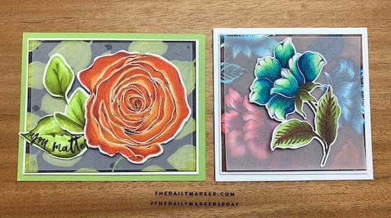 Altenew Stamp & Die Bundle Inked Rose Stamp & Die Bundle