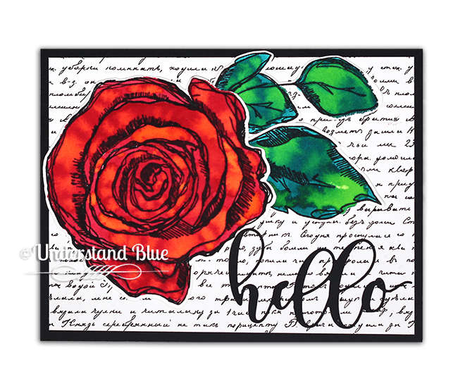 Altenew Stamp & Die Bundle Inked Rose Stamp & Die Bundle