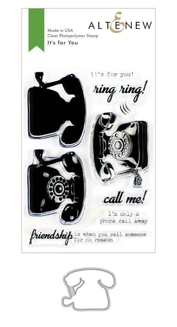Altenew Stamp & Die Bundle Z - It's For You Stamp & Die Bundle