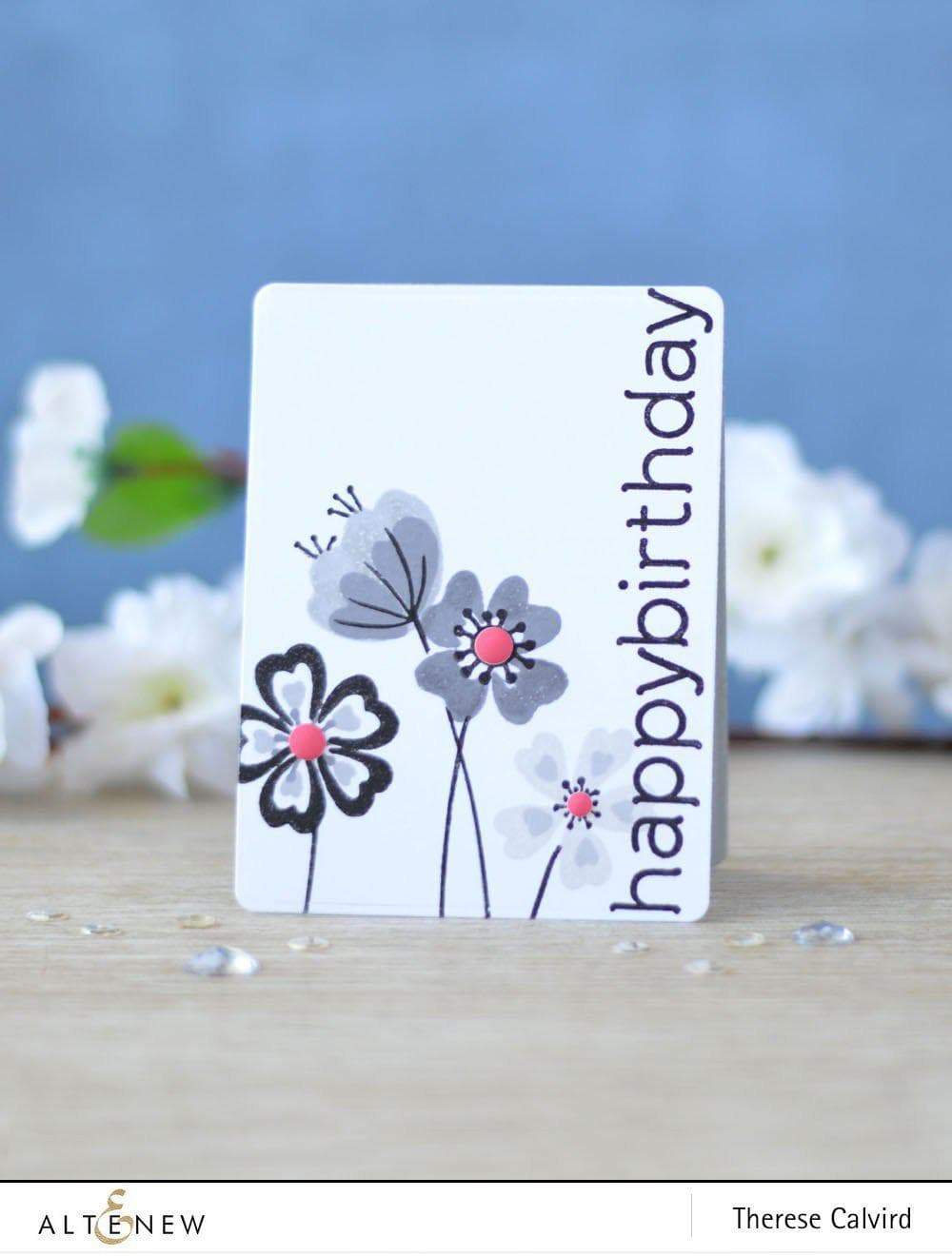 Altenew Stamp & Die Bundle Z - Journal Card Builder Stamp & Die Bundle