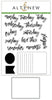 Altenew Stamp & Die Bundle Z - Journal Card Builder Stamp & Die Bundle
