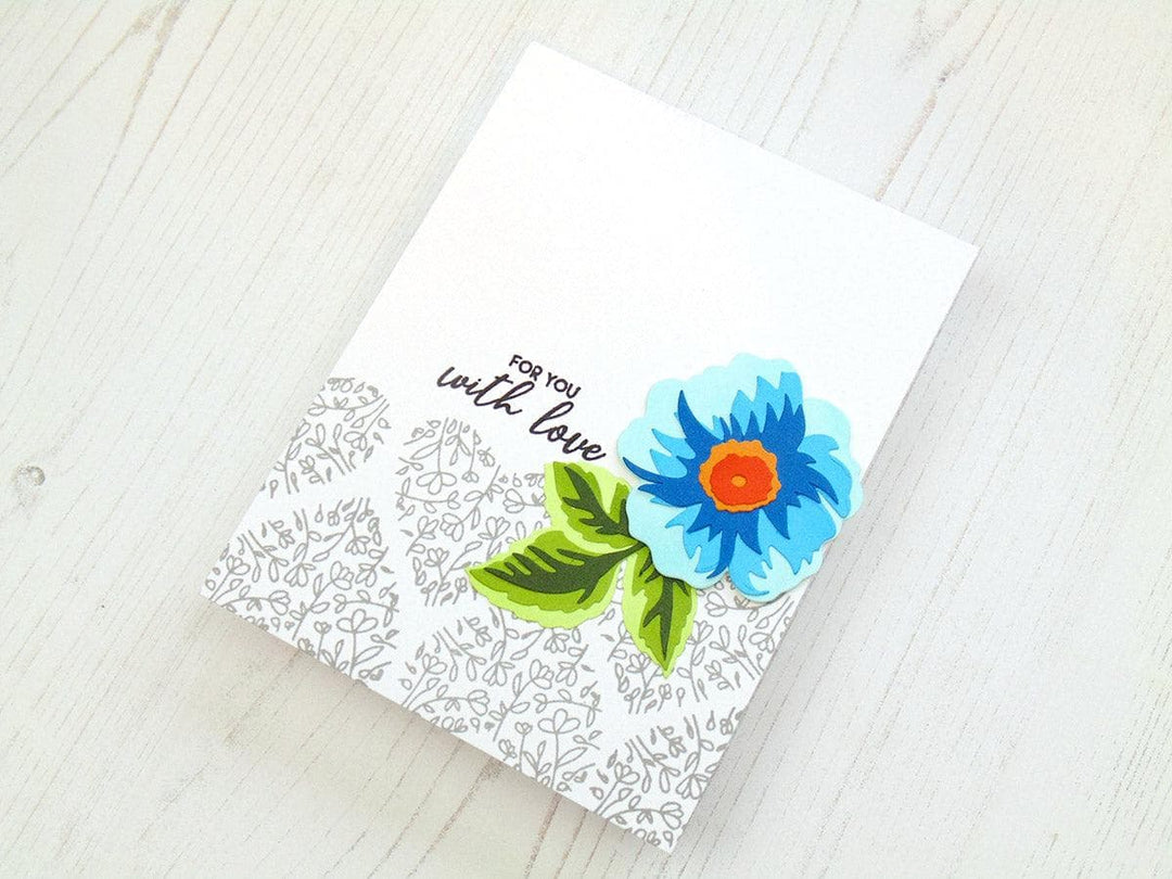 Altenew Stamp & Die Bundle Magnolia Heart Stamp & Die Bundle