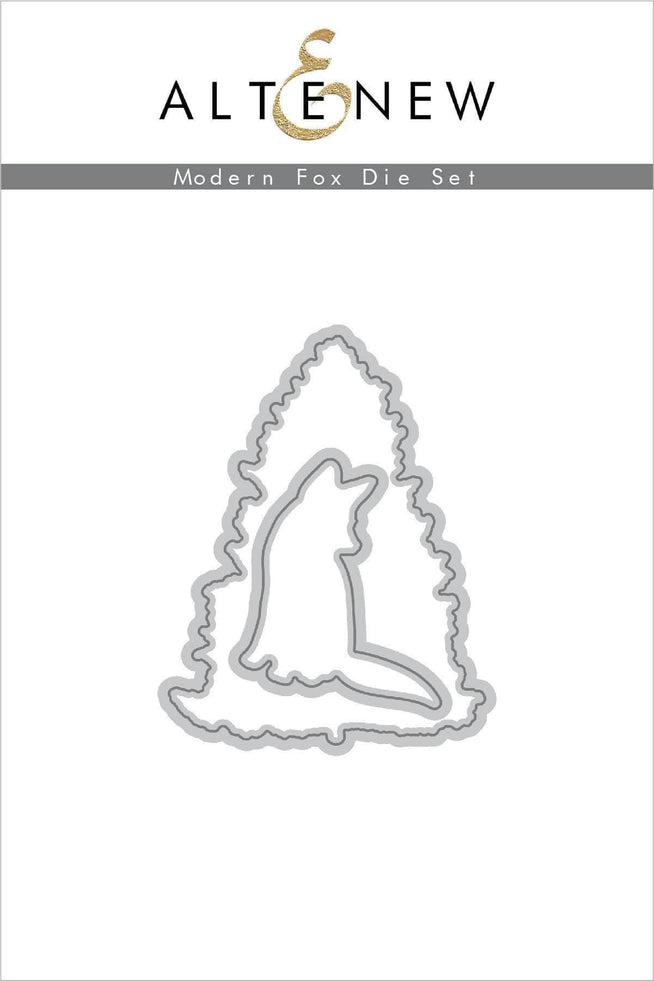 Altenew Stamp & Die Bundle Modern Fox Stamp & Die Bundle