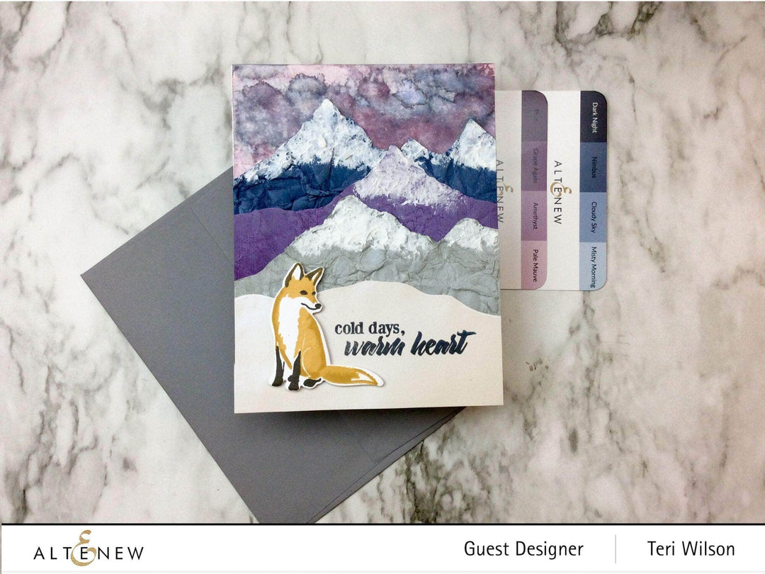 Altenew Stamp & Die Bundle Modern Fox Stamp & Die Bundle