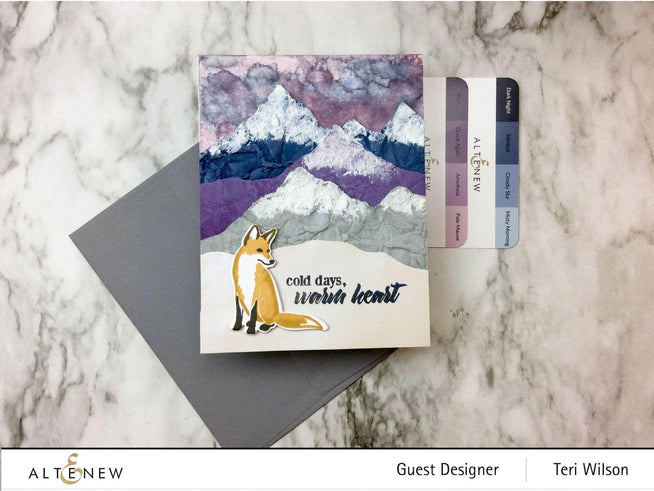 Altenew Stamp & Die Bundle Modern Fox Stamp & Die Bundle