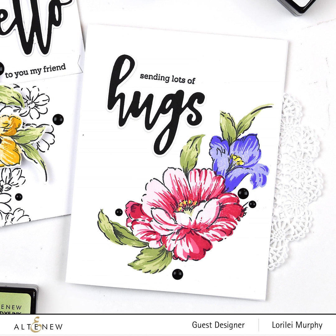 Altenew Stamp & Die Bundle Nature's Beauty Coordinating Stamp & Die Bundle