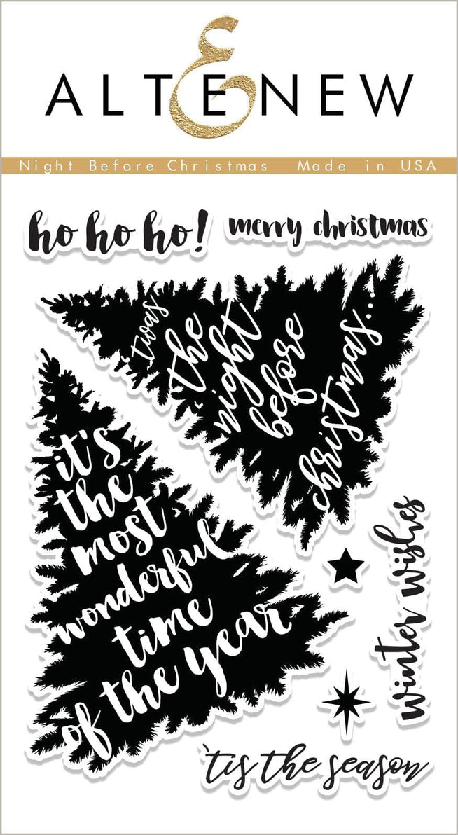 Altenew Stamp & Die Bundle Night Before Christmas Stamp & Die Bundle