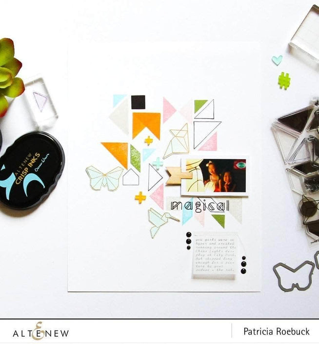 Altenew Stamp & Die Bundle Z - Ori Kami Stamp & Die Bundle
