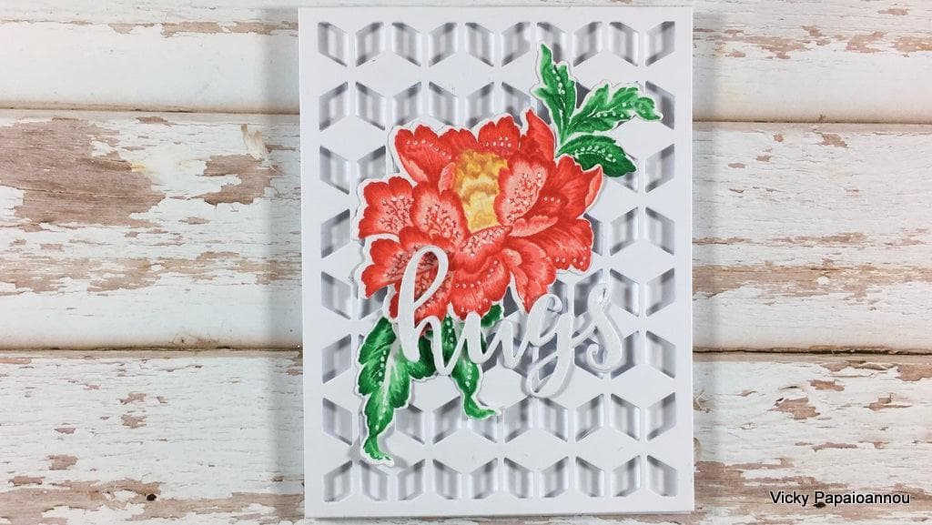Altenew Stamp & Die Bundle Ornamental Flower Stamp & Die Bundle