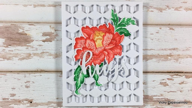 Altenew Stamp & Die Bundle Ornamental Flower Stamp & Die Bundle