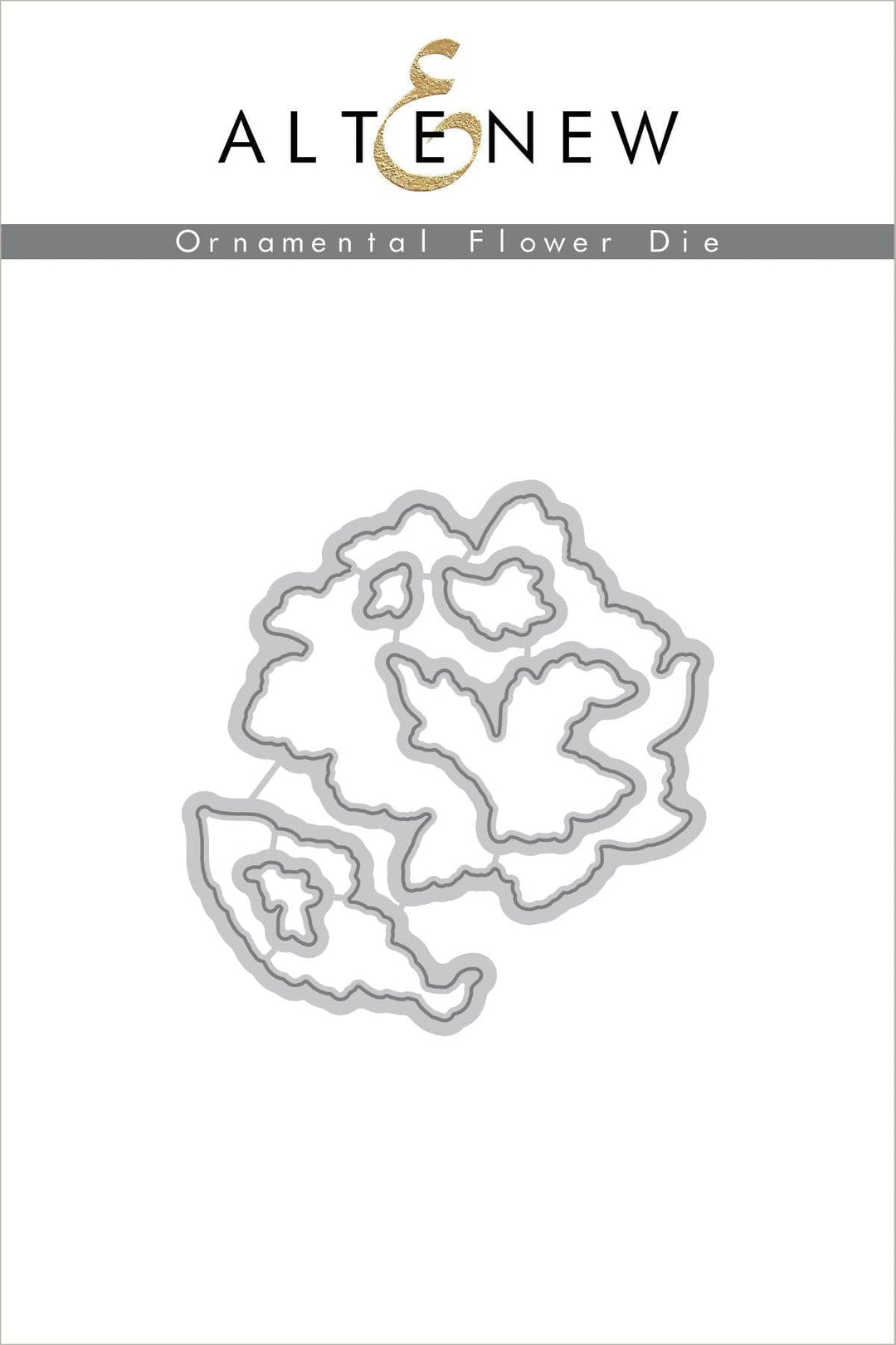 Altenew Stamp & Die Bundle Ornamental Flower Stamp & Die Bundle