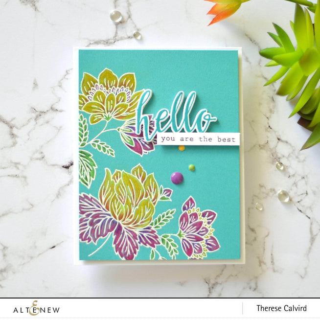 Altenew Stamp & Die Bundle Ornate Foliage Stamp & Die Bundle