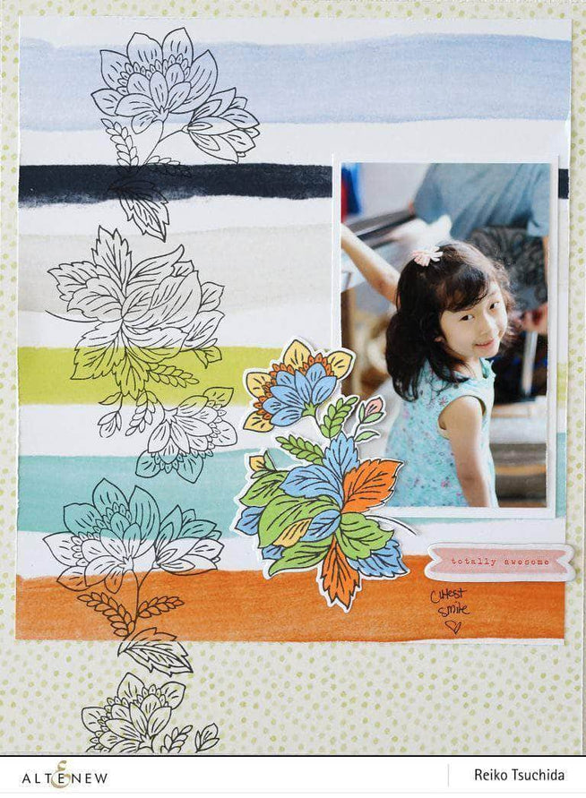 Altenew Stamp & Die Bundle Ornate Foliage Stamp & Die Bundle