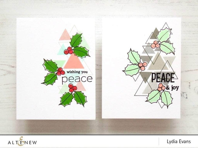 Altenew Stamp & Die Bundle Peaceful Wreath Stamp & Die Bundle