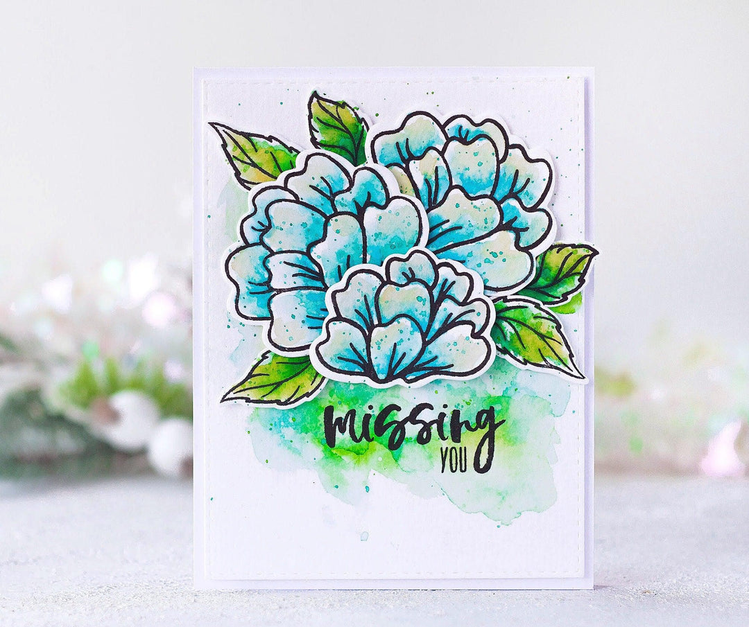 Altenew Stamp & Die Bundle Playful Blooms Stamp & Die Bundle