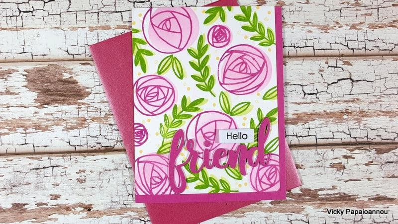 Altenew Stamp & Die Bundle Rennie Roses Stamp & Die Bundle