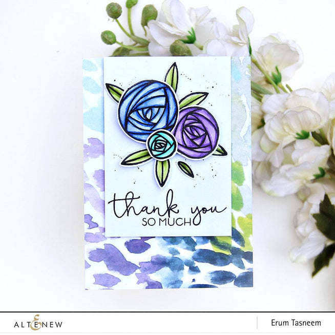 Z - Rennie Roses Stamp & Die Bundle
