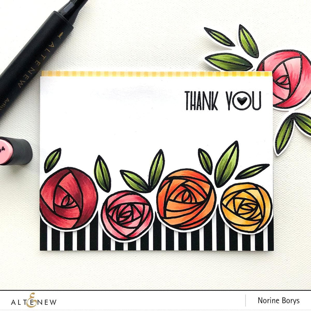 Z - Rennie Roses Stamp & Die Bundle
