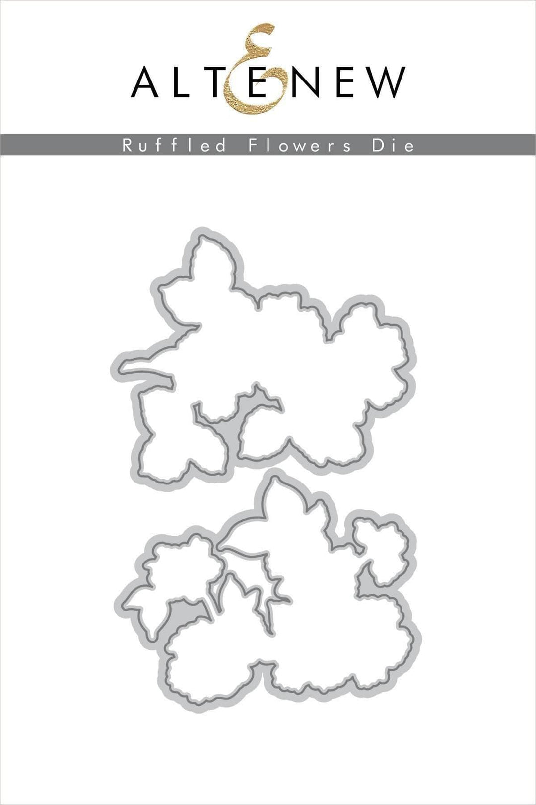 Altenew Stamp & Die Bundle Ruffled Flowers