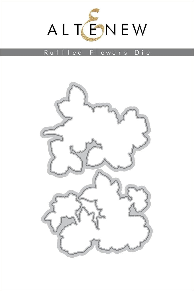 Altenew Stamp & Die Bundle Ruffled Flowers