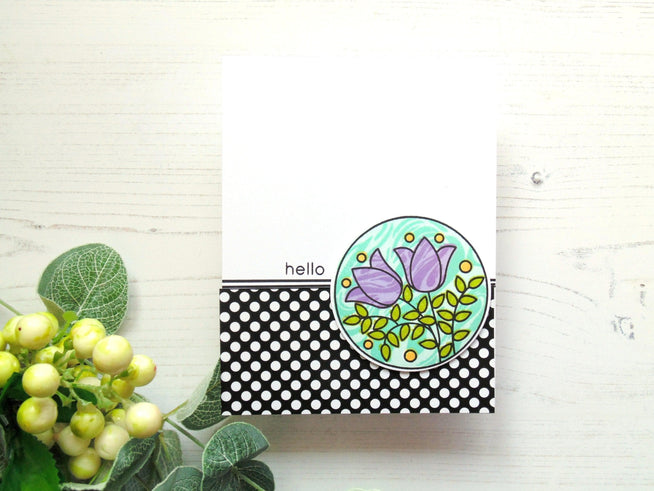 Altenew Stamp & Die Bundle Stained Glass Window Stamp & Die Bundle