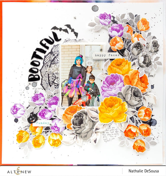 Altenew Stamp & Die Bundle Stamped & Sketched Coordinating Stamp & Die Bundle