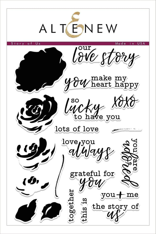 Altenew Stamp & Die Bundle Story of Us Stamp & Die Bundle