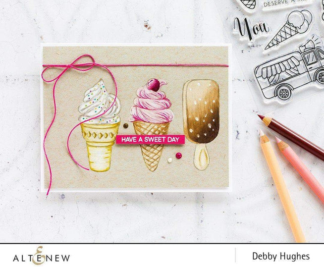 Altenew Stamp & Die Bundle Summer Swirls Stamp & Die Bundle