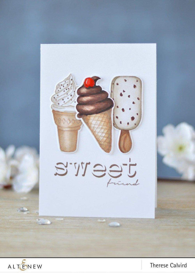 Altenew Stamp & Die Bundle Summer Swirls Stamp & Die Bundle