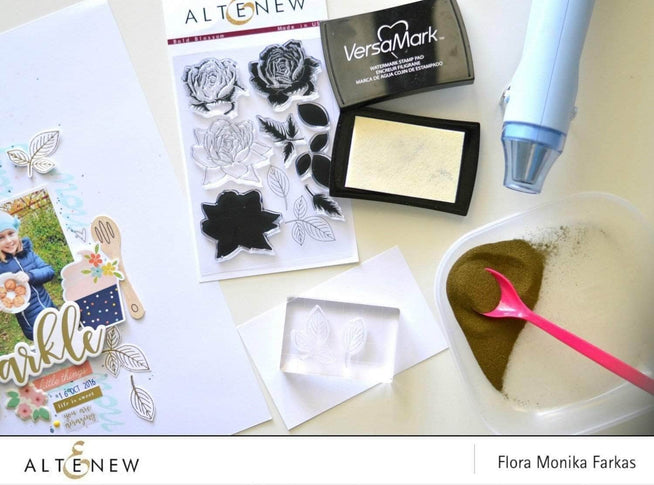 Altenew Stamp & Die Bundle Super Script Scrapbook Stamp & Die Bundle