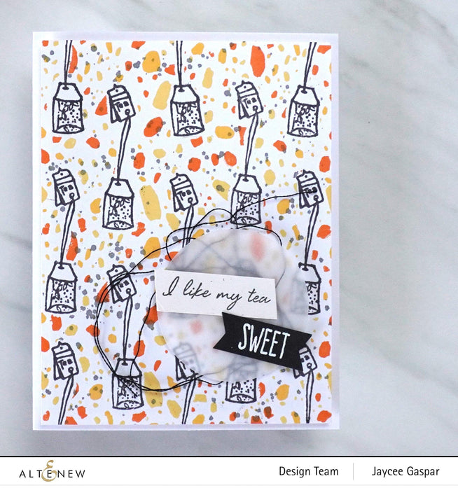 Altenew Stamp & Die Bundle Tea Time Stamp & Die Bundle