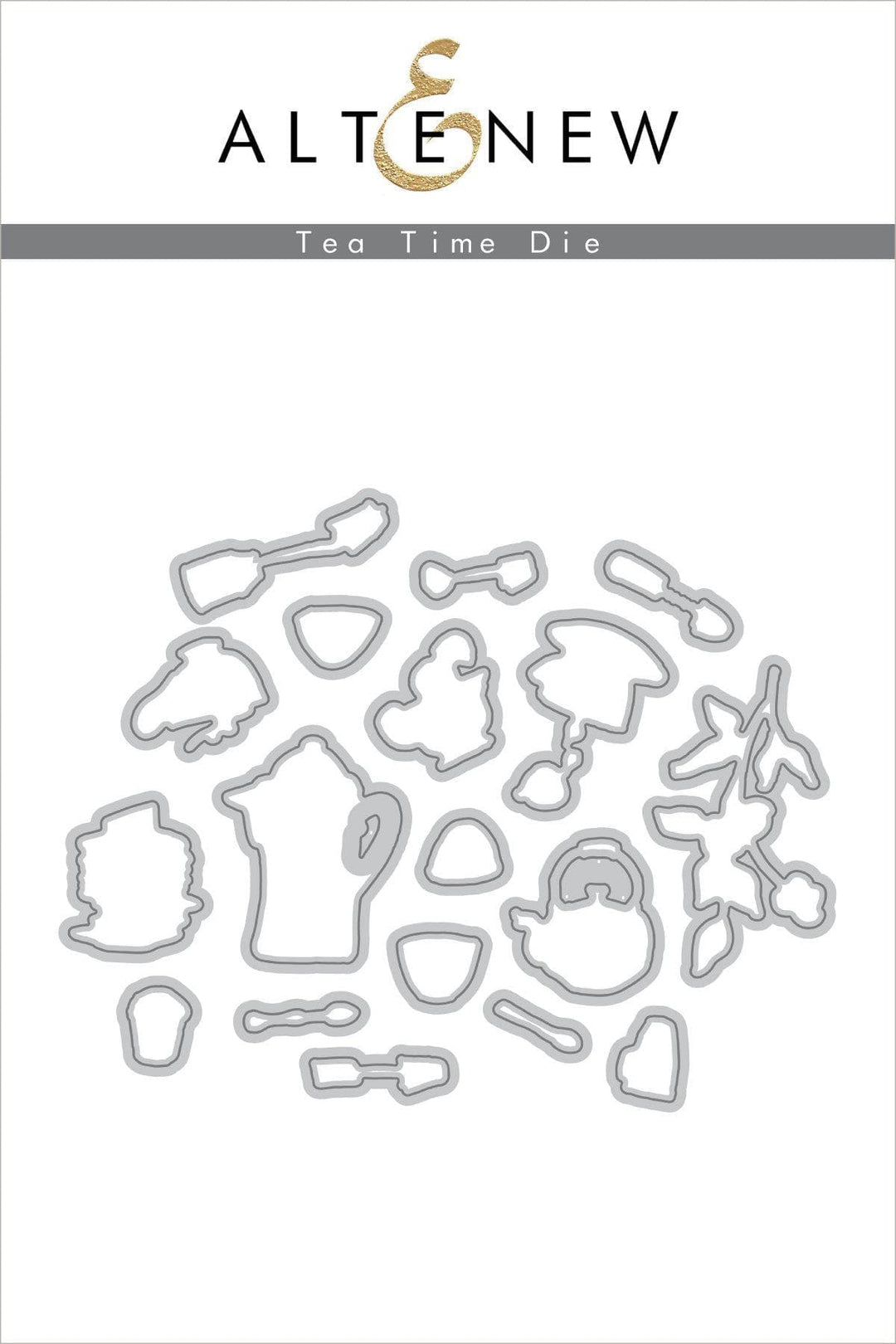 Altenew Stamp & Die Bundle Tea Time Stamp & Die Bundle
