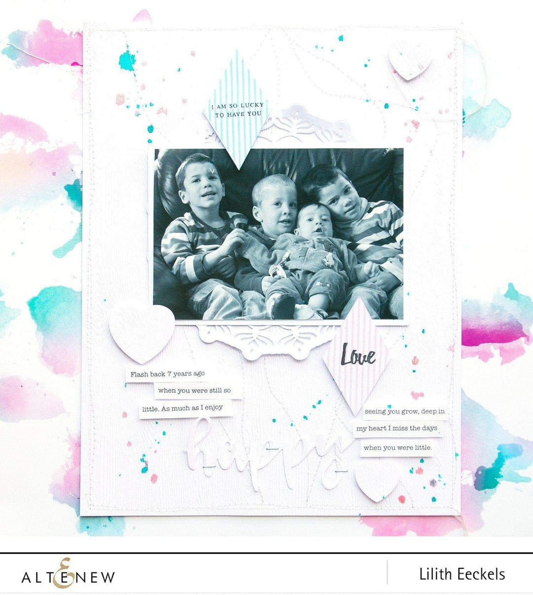 Altenew Stamp & Die Bundle Trigonometry Stamp & Die Bundle