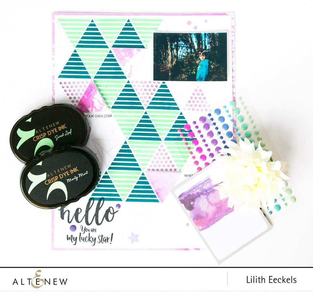 Altenew Stamp & Die Bundle Trigonometry Stamp & Die Bundle
