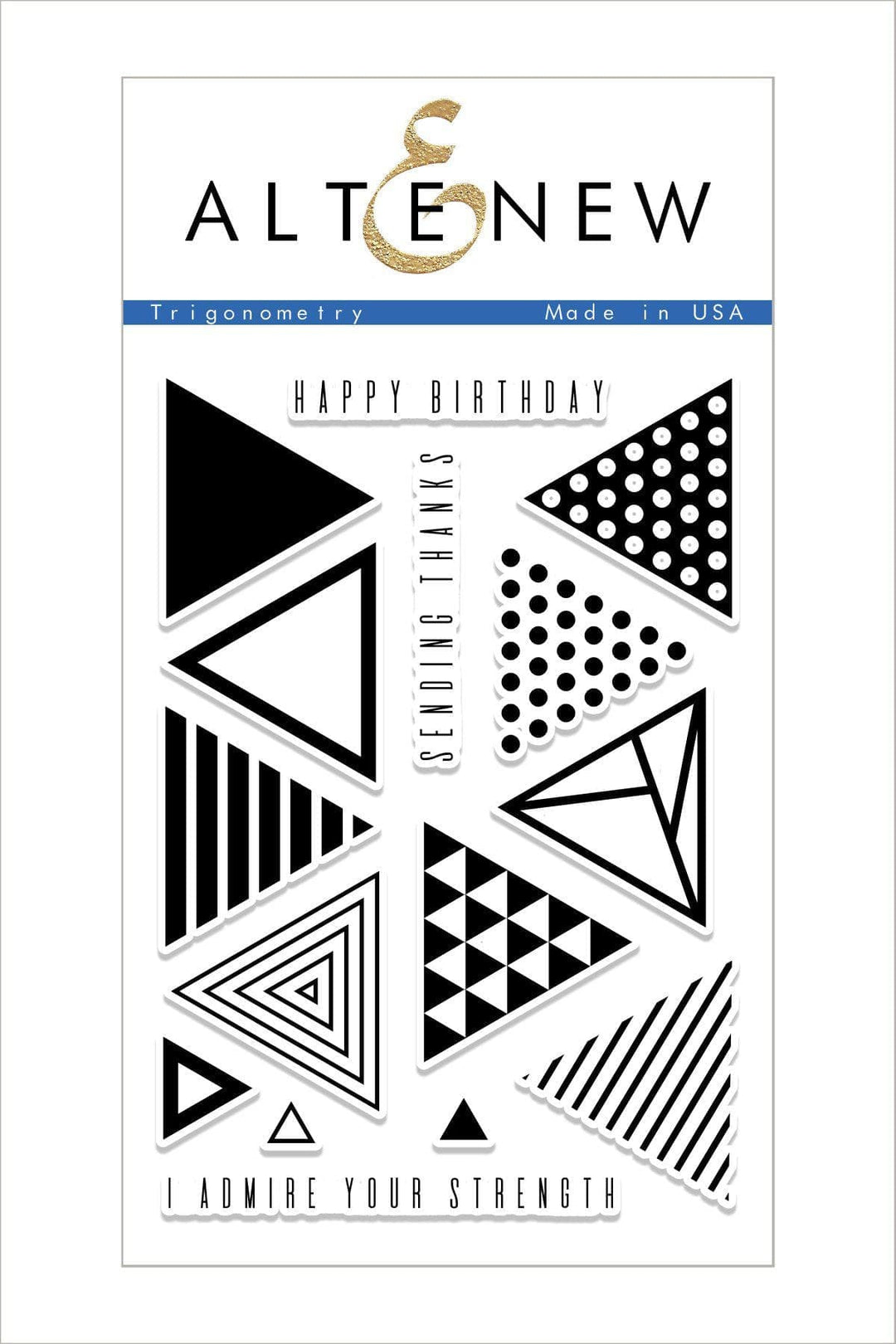 Altenew Stamp & Die Bundle Trigonometry Stamp & Die Bundle