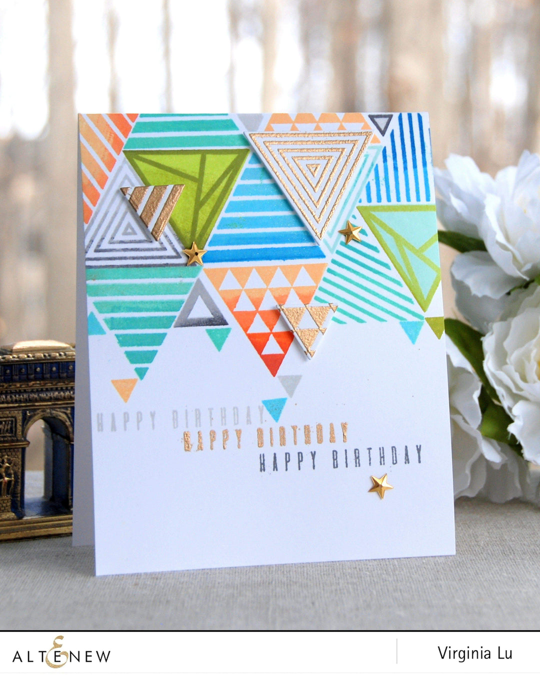 Altenew Stamp & Die Bundle Trigonometry Stamp & Die Bundle