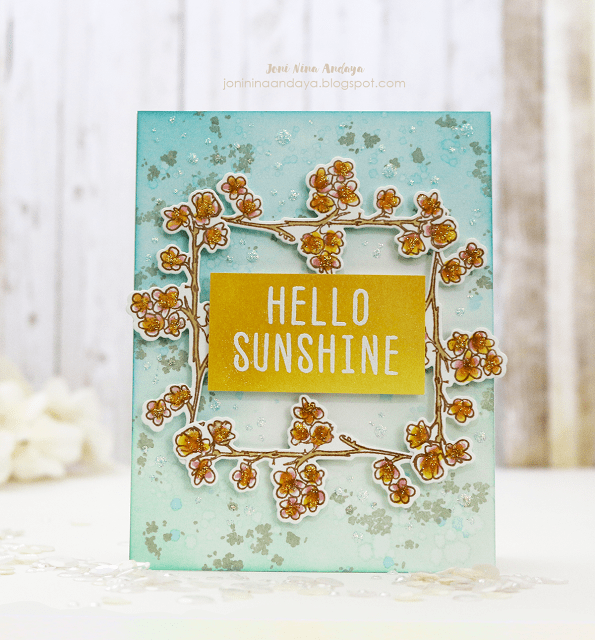 Altenew Stamp & Die Bundle Under the Cherry Blossom Tree Stamp & Die Bundle