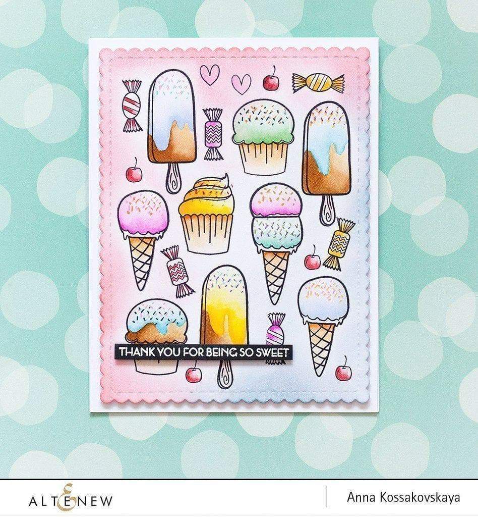 Altenew Stamp & Die Bundle Way Too Sweet Stamp & Die Bundle