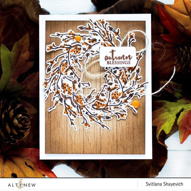 Altenew Stamp & Die Bundle Wood Pallet Stamp & Die Bundle