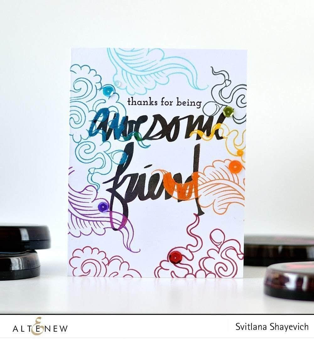 Altenew Stamp & Die Bundle You Are Stamp & Die Bundle