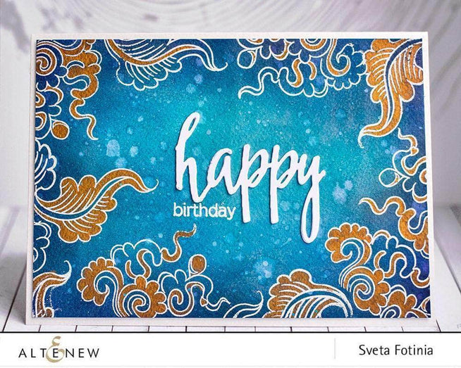 Altenew Stamp & Die Bundle You Are Stamp & Die Bundle