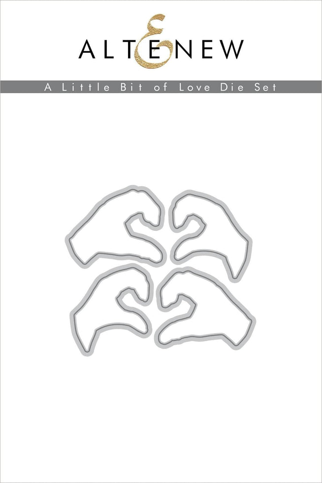 Altenew Stamp & Die & Stencil Bundle A Little Bit Of Love